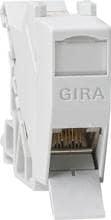 Gira 574800 REG-Gehäuse mit Modular Jack Cat.6A-Modul Schneidklemmtechnik