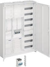 Hager ZB33WL16 Komplettschrank, universZ, 1ZP, SG, VT7, 1100x800x205mm, SKII, IP54, Ausführung Lux