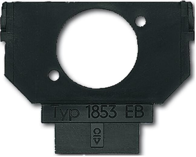 Busch-Jaeger 1853 EB Sockel, XLR-Einbaubuchse Neutrik Typ FP, Daten-Kommunikations-System (DKS) (2CKA001764A0042)