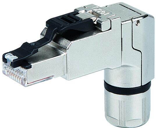 Telegärtner MFP8 gewinkelt T568B, Cat.6A (100023064) Elektroshop Wagner