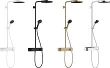 hansgrohe Pulsify S Duschsystem 260 1 Strahlart mit ShowerTablet Select 400, Kunststoff, 10,9 l/min, 260 mm