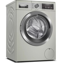 Bosch WAX32MX2 10kg Frontlader Waschmaschine, 60cm breit, 1600U/Min, HomeConnect, Nachlegefunktion, Beladungssensor, silber-inox