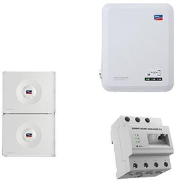 SMA HV-Speichersystem, 6,56 kWh, 3-phasig, Home Storage 6.5 + Sunny Tripower SE 8.0