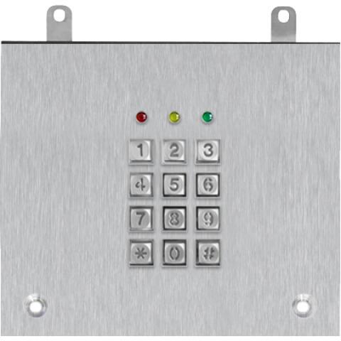 Comelit IX9201 Frontplatte Switch, 2-reihig, Keypad, 216,4x129,5x2,5 mm