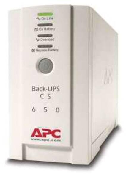 Schneider Electric APC Back-UPS 650 Unterbrechungsfreie Stromversorgung, 230 V, Batterie 12V, 9.0Ah (BK650EI)