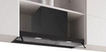 Bosch DBB85CC60 Serie 4 Integrierte Designhaube, 80 cm breit, 582 m³/h, Klarglas, LED-Beleuchtung, mattschwarz