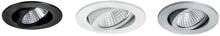 Brumberg Lakil-R LED-Einbaustrahler, rund, 6W, 470 lm, 3000K-1800K, dim2warm