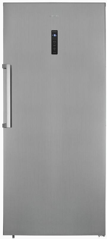 Exquisit GS600-NF-H-040E Stand Gefrierschrank, 84 cm breit, 600 L, NoFrost, LED-Beleuchtung, Edelstahloptik