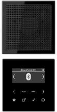 Jung DABLS1BTSW Smart Radio DAB+ mit Bluetooth-Set Mono, schwarz