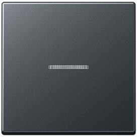 Jung A101KO5BFANM Wippe mit Lichtleiter, Serie A, anthrazit matt