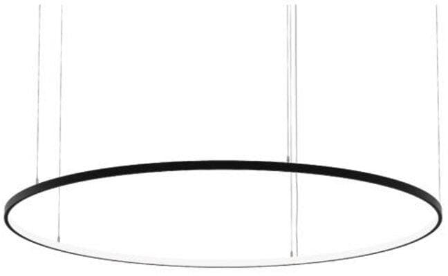 Brumberg ANDROS IN LED-Pendel-Ringleuchte, D=1.800mm, H=35mm, 59 W, Matter, 4000K, 4800 lm, schwarz struktur (84034184MT)