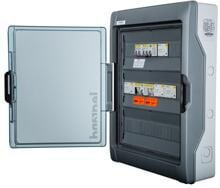 enwitec Netzumschaltbox für SMA Wechselrichter 1x Sunny Island 12 kW, 230V, 50/60Hz, Deutschland, Schweiz, grau (10012549)