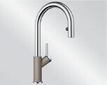Blanco Carena-S Vario Einhebelmischer, Hochdruck, tartufo/chrom (521376)