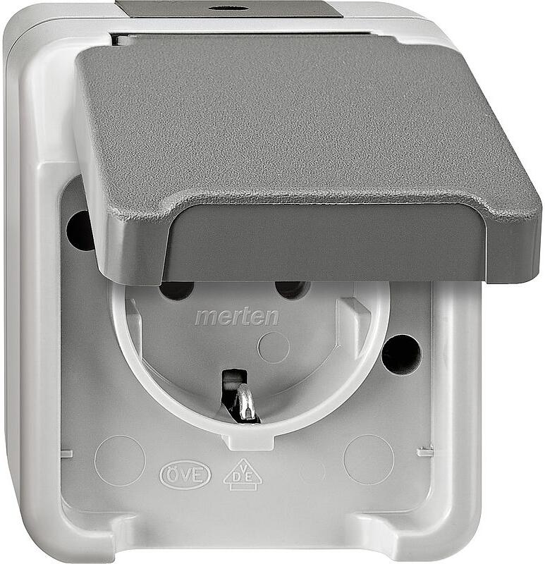 Silver Electronics Schuko-Stecker Mit Schutzkontakt (16 A) – Weiß, 4,8 Mm Seitliche T-Kontakte