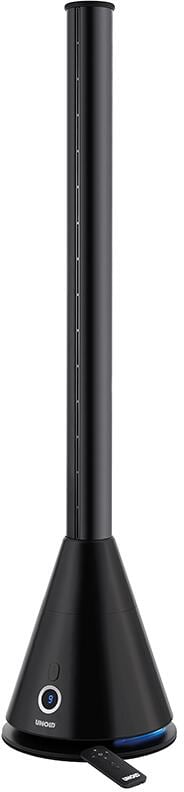 Unold 86865 Black Tower Turmventilator, 26W, 9-stufige Geschwindigkeitsregelung, Touch Control, Timer-Funktion, schwarz