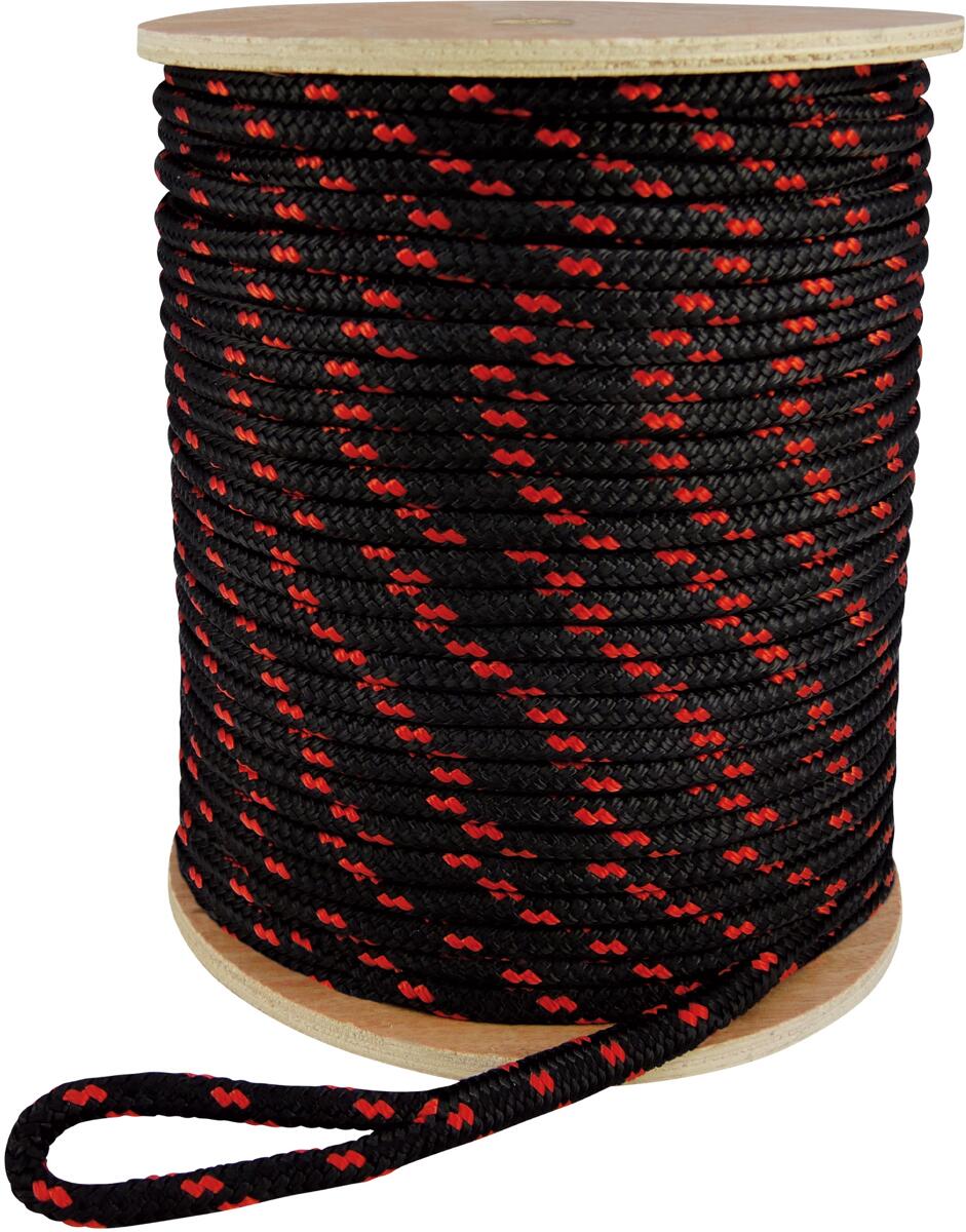 Runpotec Zugseil Polyester auf Trommel, 120 m (20621)