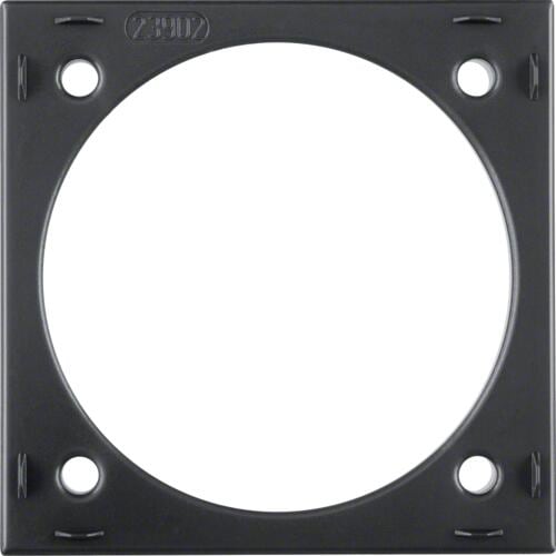 Berker 918252515 Aufbau-Distanzring, Integro Flow, anthrazit glänzend