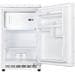 Amica UKSD 361 950 Unterbau-Kühlschrank, Nischenhöhe 82 cm, 82 L, Festtürtechnik, LED Beleuchtung, Supergefrierfunktion, weiß