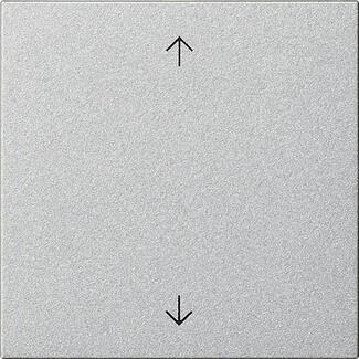 Gira 536126 System 3000 Bedienaufsatz Pfeilsymbole, System 55, Farbe Alu