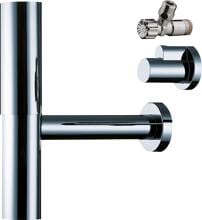 hansgrohe Designsiphon Flowstar Set, Metall|Kunststoff, Chrom (52120000)