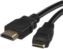 EMOS S10102 High Speed HDMI Kabel, 2.0 A Stecker, C Stecker, Länge 1,5m, schwarz (2333101013)