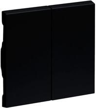 Legrand SEANO Serienwippe für Serienschalter, Doppelwechselschalter und Doppeltaster, schwarz lackiert (765308)