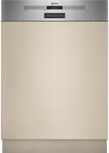 Neff S145HCS03E N50 Teilintegrierter Geschirrspüler, 60 cm breit, 14 Maßgedecke, AquaStop, HomeConnect, Gebürsteter Stahl