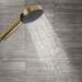 hansgrohe Pulsify Select S Duschkopf 105 3 Strahlarten Relaxation, Kunststoff, 11,4 l/min, 105 mm, Brushed Bronze, (24110140)
