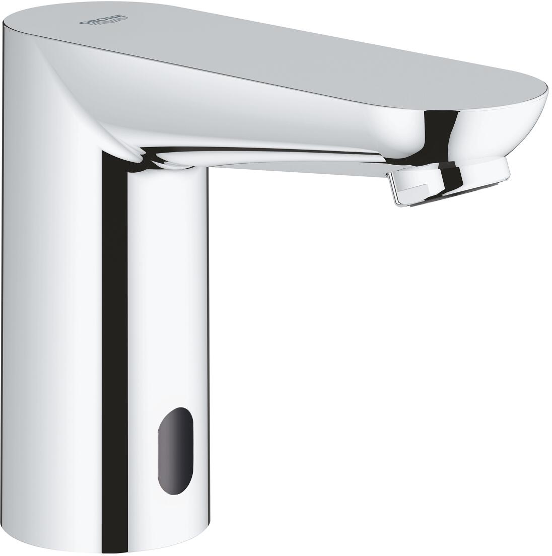 GROHE EuroProCE Infrarot-Elektronik für Waschtisch, DN 15, ohne Mischung, 6 V Lithium-Batterie, Typ CR-P2, chrom (36271000)