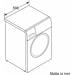 Bosch WGG2440R10 9kg Frontlader Waschmaschine, 1400 U/min., 60cm breit, EcoSilence Drive, SpeedPerfect, Hygiene Plus