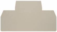 Weidmüller ZAP/TW ZDK2.5 Z-Reihe, Abschlussplatte, Trennwand, beige (1674730000)