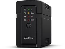Cyberpower USV RT 650EI USV-System, 1-Phasig, Towermontage, 650 VA, 400 W, schwarz