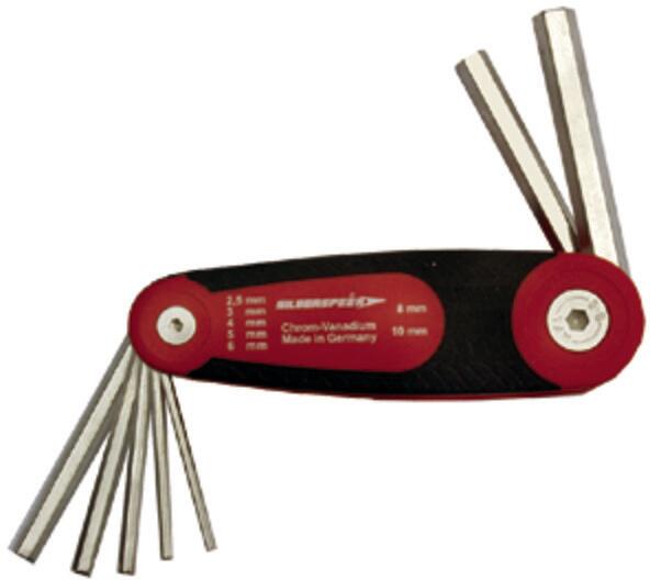 22894 Silberspeer Inbus-Clip, 2,5-10mm, 7-teilig (22894.2) Elektroshop Wagner