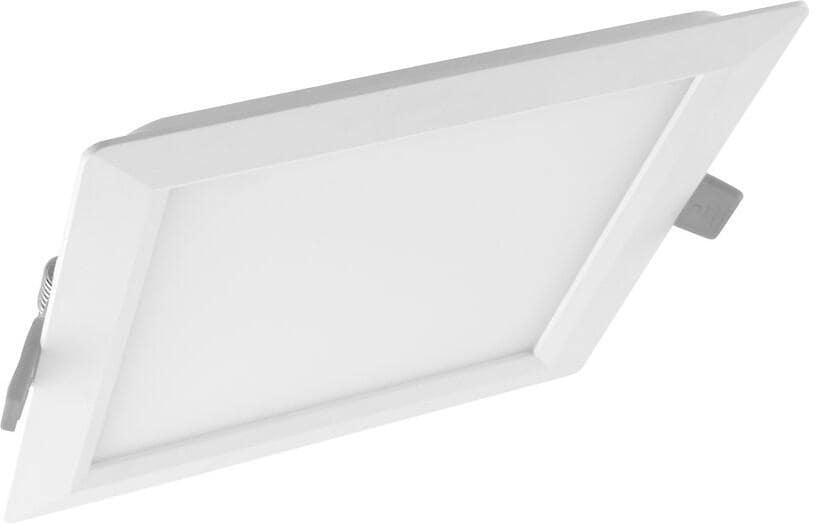 LEDVANCE Downlight DL SLIM SQ 155 12 W 3000 K WT, 1020lm, weiß (DL SLIM SQ155 12W)