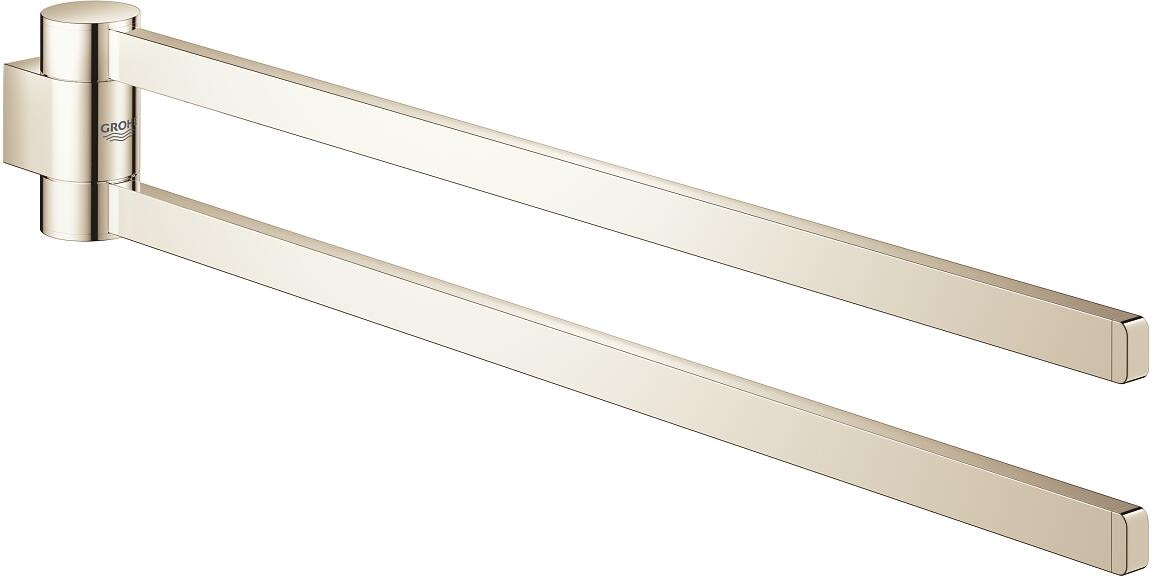 GROHE Selection Handtuchhalter, schwenkbar, 2-armig, nickel (41063BE0)
