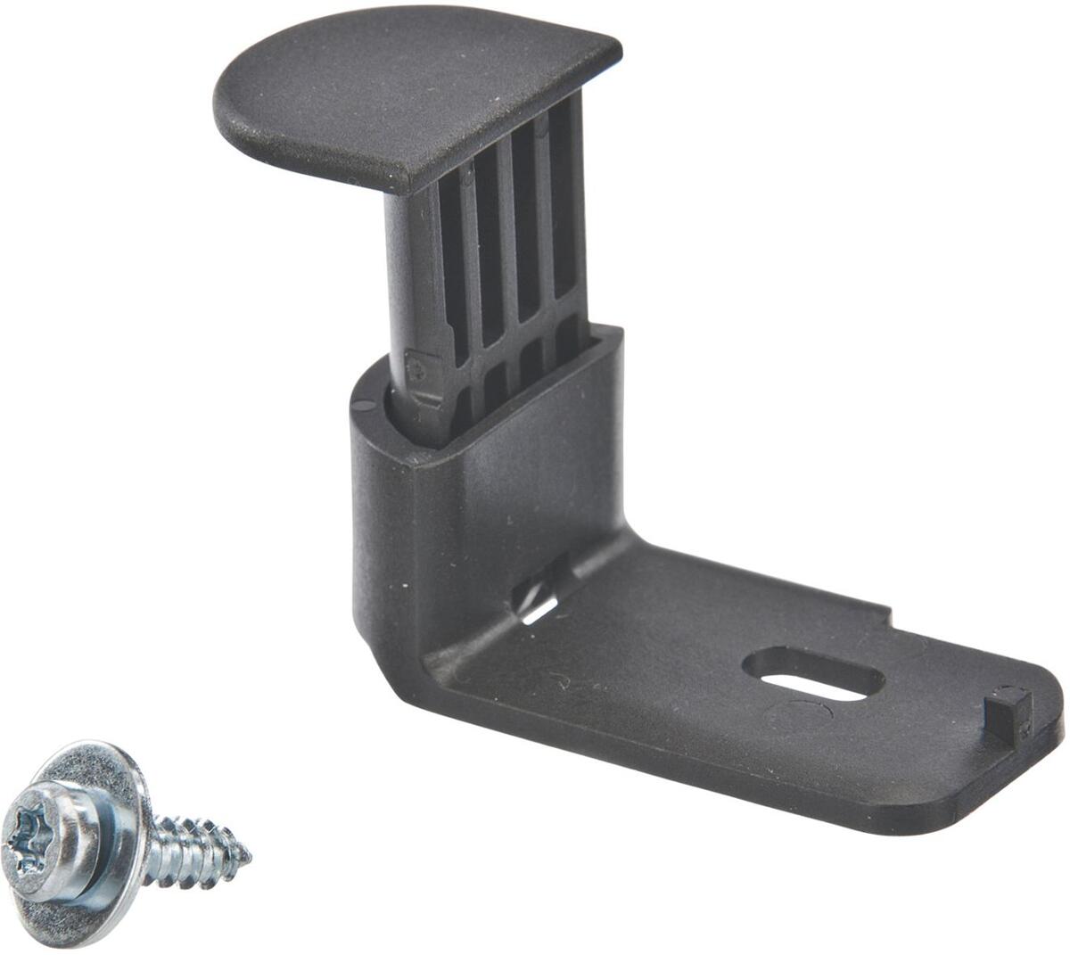 Bosch Siemens 00604332 Kindersicherung, Tuerverschluss/Kindersicherung; schwarz, mit Anltg: unter Blende schrauben