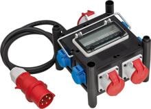 Brennenstuhl Kompakter Stromverteiler, BSV 3/32 2, IP44, H07RN-F 5G4,0, 2xCEE16A, 1xCEE 32A, 4x230V (1153690400)