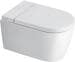 Duravit SensoWash Starck f Kompakt Dusch-WC Lite, Ferienmodus, Fernbedienung, weiß