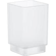 GROHE Selection Cube Kristallglas für Halter 40 865, davinci satin weiß (40783000)
