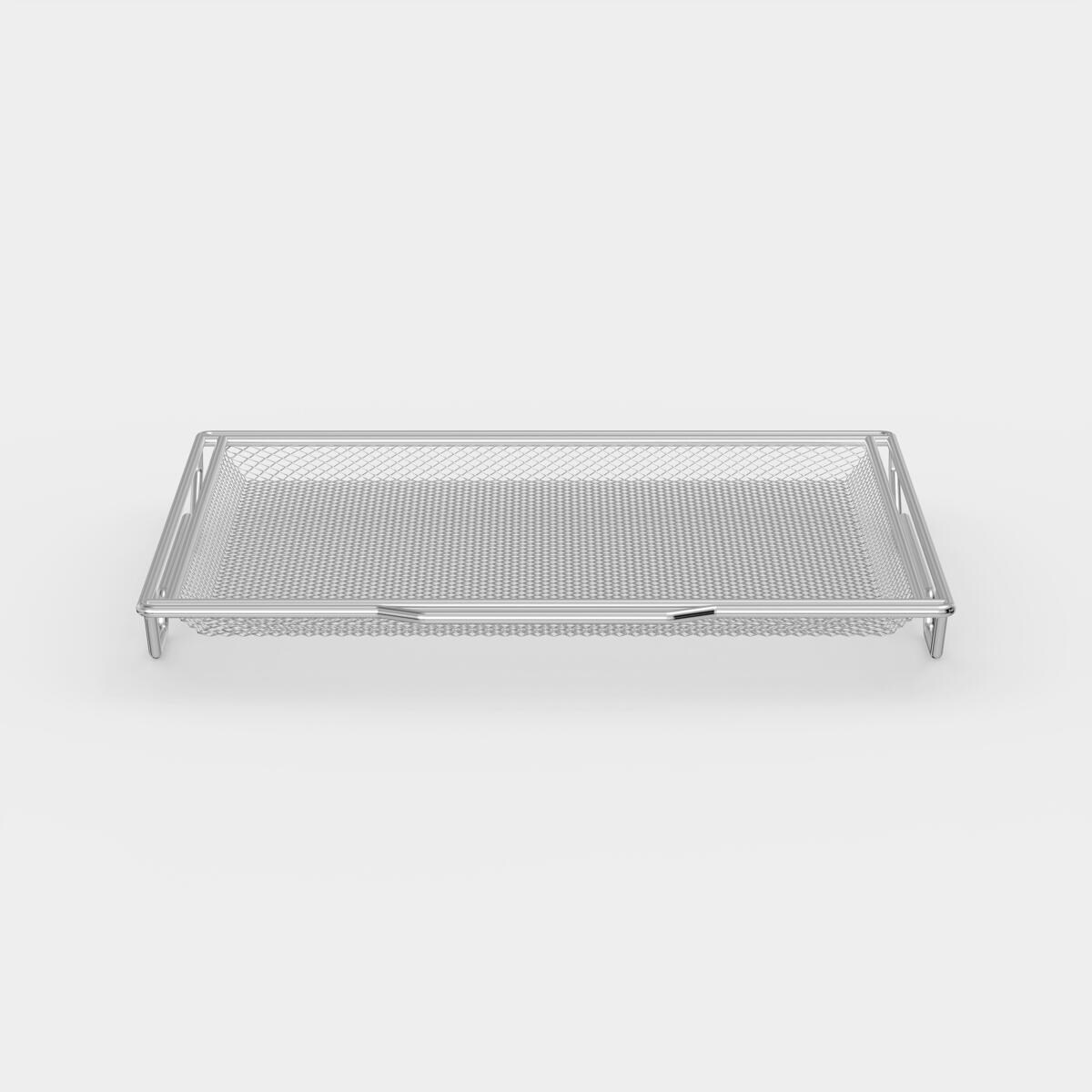 Smeg AIRFRY9 Luftfrittier-Rost mit Einfassung und Griffen für alle 90 cm Backöfen, Kochz./Standherde mit Heißluft, edelstahl