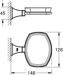 GROHE Grandera Halter, mit Keramik-Seifenschale, chrom (40628000)