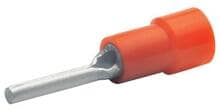 Klauke 705 Stiftkabelschuhe, 0,5-1qmm, 22mm lang, rot