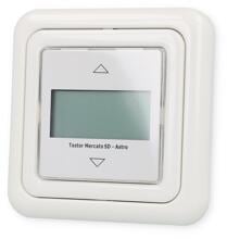 Kaiser Nienhaus 320070 Tastor Mercato SD-Astro Rollladentimer, Tages- und Wochenprogramm mit Astro-Funktion, Sonnen- / Dämmerungssensor-Anschluss