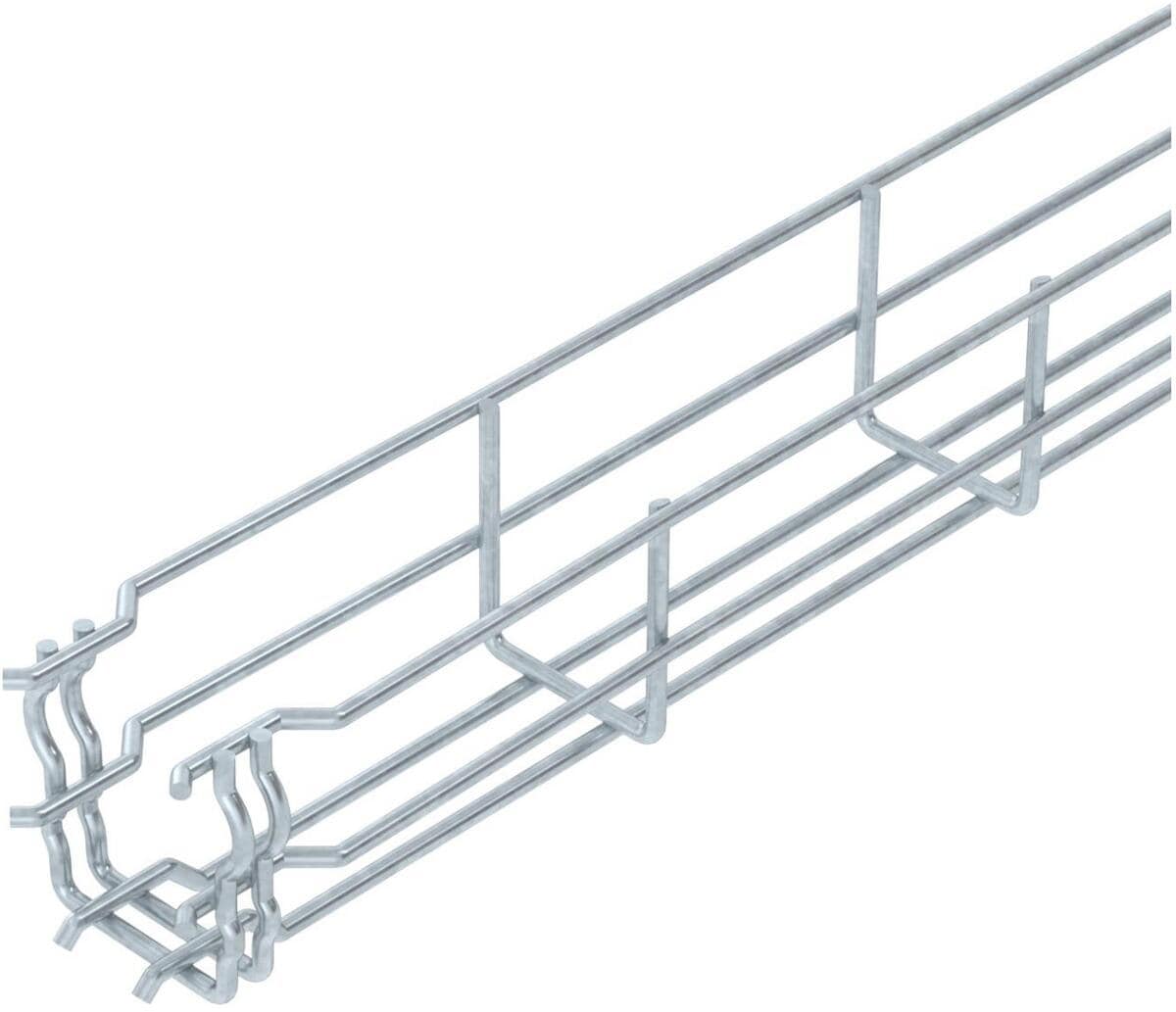OBO Bettermann GRM 55/50 Gitterrinne, 55x50x3000mm, U-Form, Stahl, tauchfeuerverzinkt (6001415)
