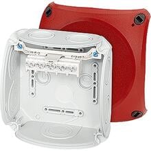 Hensel DK 0604 R Kabelabzweigkasten 1,5-4 mm², rot/grau