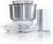 Bosch MUM6N21 Küchenmaschine, 1000 W, EasyStorage, weiß/silber