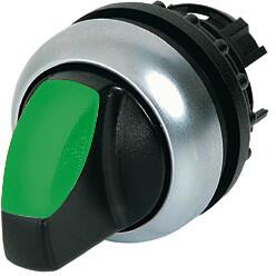 Eaton M22WRLKG Leuchtwahltaste, 2 Stellungen, grün, rastend (216827), 29,7 mm