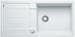 Blanco Metra 6 S Granitspüle mit Ablauffernbedienung, reversibel, weiß (515280)