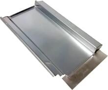Marzari MRT Typ Ton 251 Metalldachplatte, verzinkt, inkl. Schaumkeil, silber