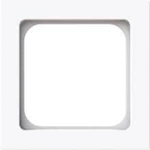 Busch-Jaeger 1746/10-44G Zwischenring für Telekommunikationseinsätze, Busch-art linear, 50x50mm, studioweiß glänzend (2CKA001710A4174)